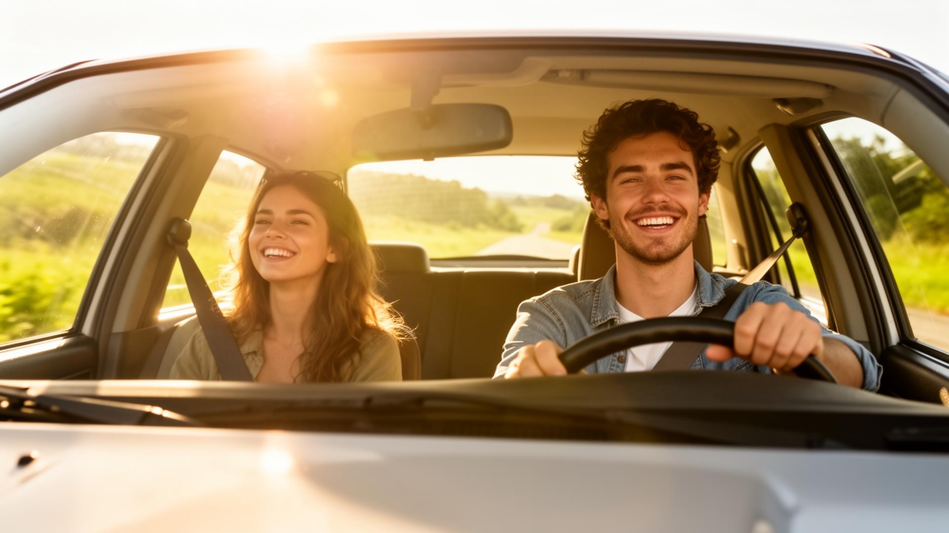 People sharing a ride